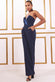 Scuba Crepe Wrap Bodice Jumpsuit TR299