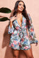 Printed Romper Dress TR305