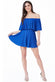 Off The Shoulder Frill Neck Skater Playsuit TR30B