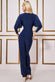 Plunge Neck Dolman Sleeve Jumpsuit TR354