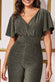 Lurex Wrap Style Jumpsuit TR359