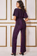 Lurex Wrap Style Jumpsuit TR359