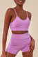 Cropped Bralette And Cycle Short Set TS8