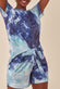 Tie-Dye Oversized T-shirt And Short Two Piece Set TS9