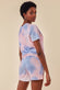 Tie-Dye Oversized T-shirt And Short Two Piece Set TS9