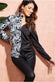 Two - Toned Contrast Shirt T188