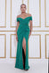 Off The Shoulder Knot Front Maxi Dress DR3520