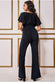 Lurex Wrap Style Jumpsuit TR359