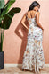 Floral Cowl Neck Maxi Dress DR3350