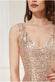 Sequin And Chiffon Maxi Dress DR627