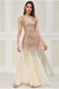 Sequin And Chiffon Maxi Dress DR627