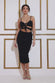 Cut Out Ruched Midi With Drawstring DR3665