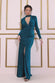 High Neck Keyhole Thigh Split Maxi Dress DR3753