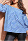 Off The Shoulder Printed Top GCB3766
