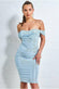 Naked Open Back Halter Neck Midi DR3516
