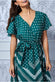 Wrap Style Flutter Sleeve Midi Dress DR3415
